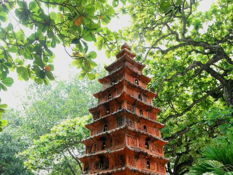Tháp đất nung đền An Xá - Dấu tích Đạo giáo còn lại qua thời gian