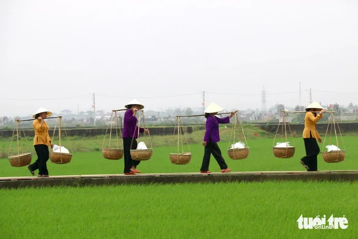 Làng nghề bún bánh thôn Cao Xá Hạ
