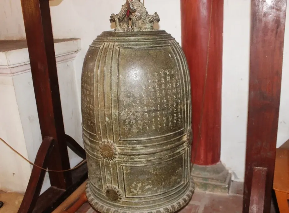 Chuông chùa Bình Lâm - Kiệt tác đồng cổ thời Trần