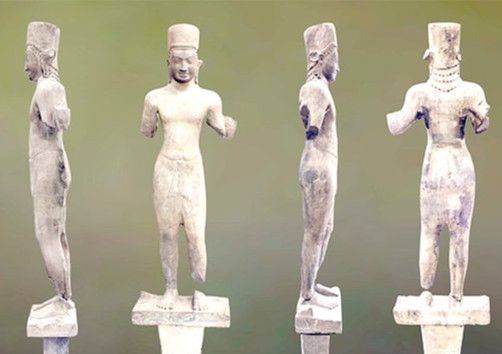 Tượng thần Vishnu Bình Hòa - Bảo vật của nghệ thuật điêu khắc cổ Việt Nam