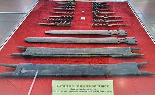 Bộ dụng cụ dệt gỗ Phú Chánh – Di sản của kỹ nghệ dệt thời sơ sử