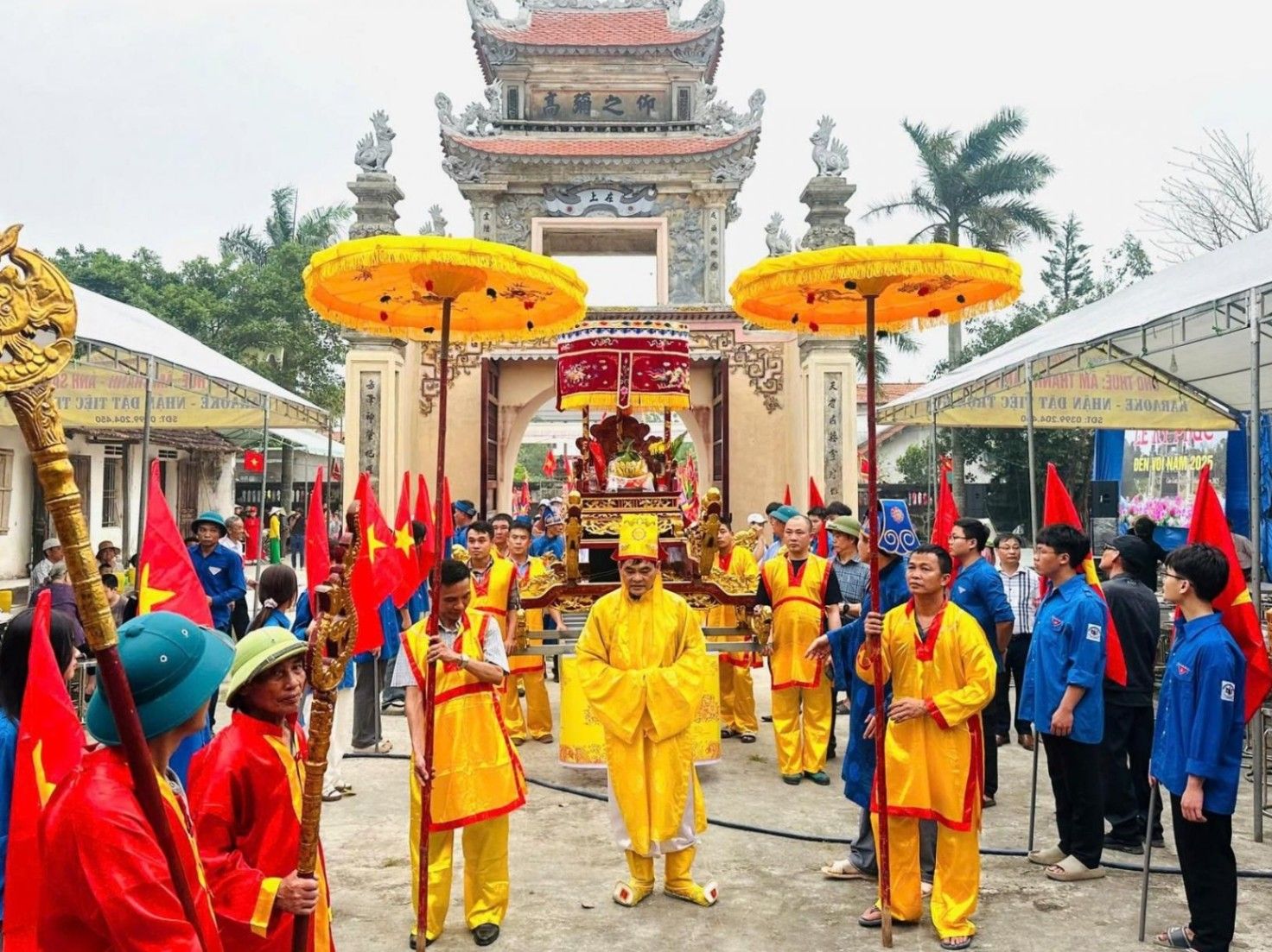 Lễ Kỳ phúc tại di tích Đền Voi