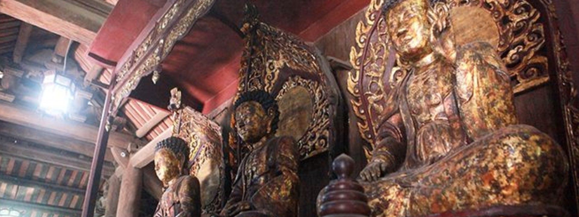 Bộ tượng Phật Tam thế chùa Bút Tháp