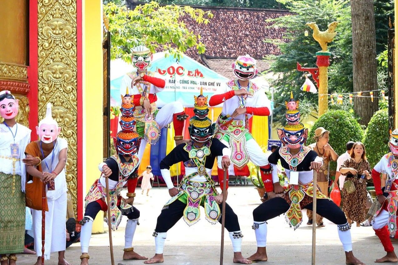 Lễ hội Ok Om Bok tại Vĩnh Long