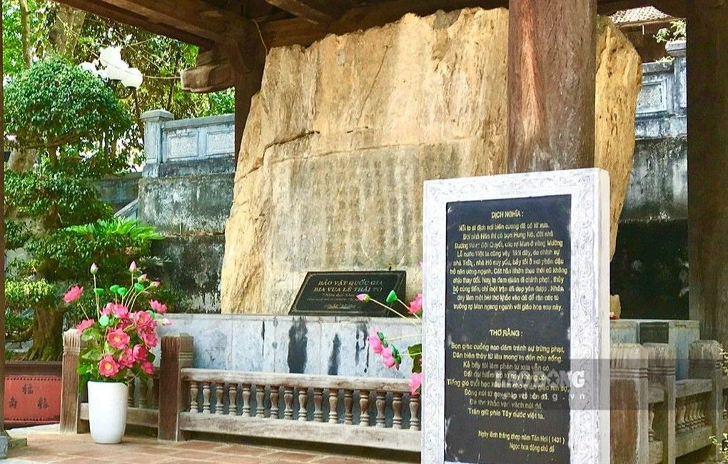 Bia vua Lê Thái Tổ - Dấu ấn vương triều trên đá núi