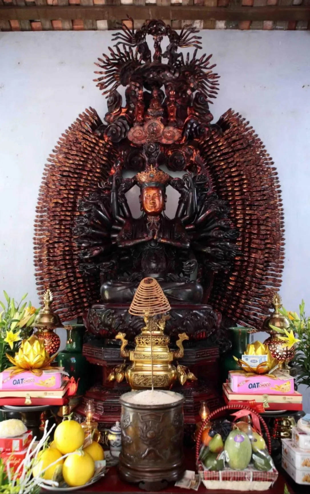 Tượng Phật Quan Âm Thiên Thủ Thiên Nhãn