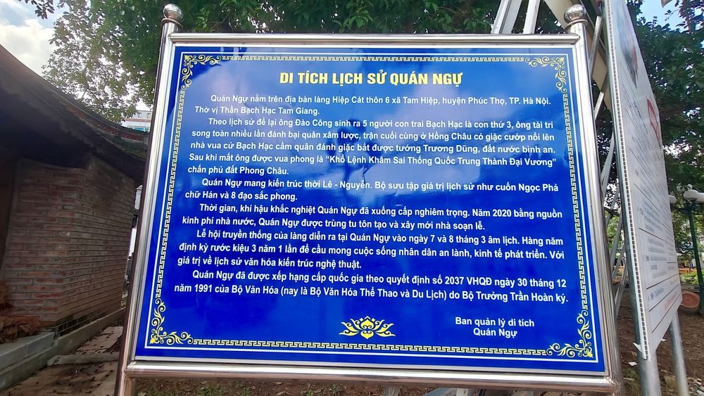 Thông tin tóm tắt về Quán Ngự